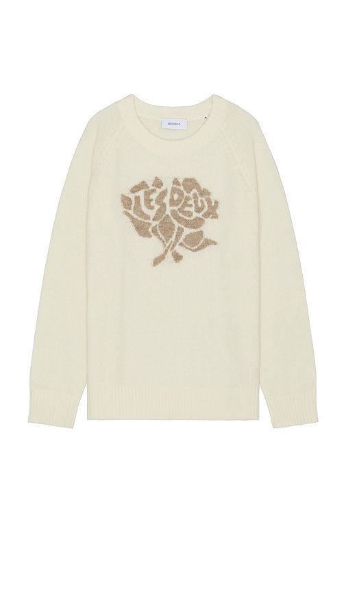 Felipe Knit Sweater in White. - size L (also in M) - Les Deux - Modalova
