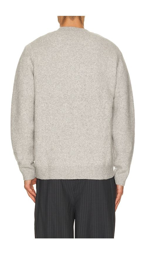 Melange V-neck Knit Sweater in Grey. - size L (also in M, XL/1X) - Les Deux - Modalova