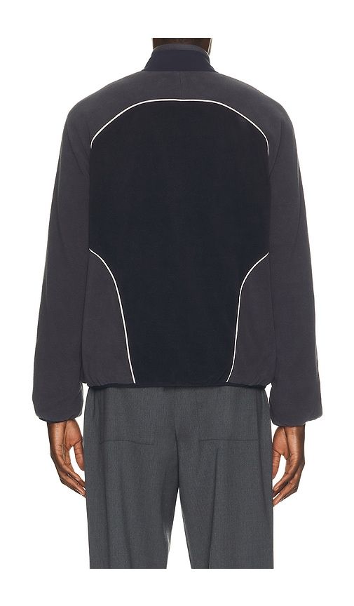Fleece Track Jacket in Blue. - size S (also in M, L, XL/1X) - Les Deux - Modalova