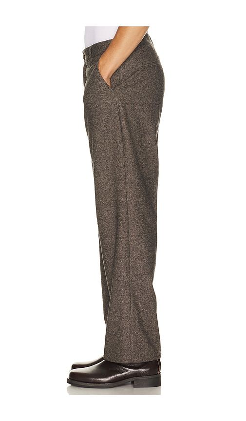 Wool Melange Slack Pants in Grey. - size 30x32 (also in 32x32, 33x32, 34x32, 36x32) - Les Deux - Modalova