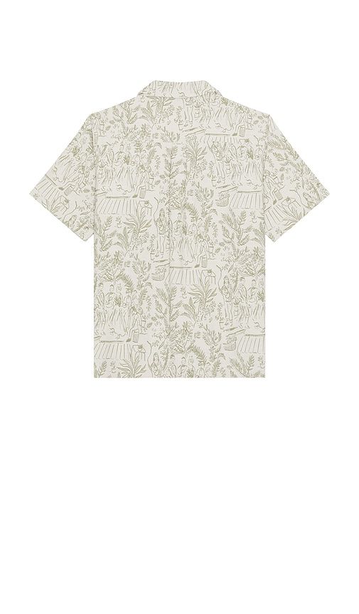 Lesley Dancing Jacquard Shirt in Green. - size M (also in S) - Les Deux - Modalova