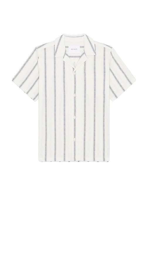 Lukas Check Dobby Shirt in White. - size L (also in M, S, XL/1X) - Les Deux - Modalova
