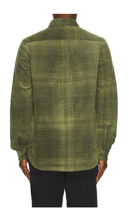 Kash Check Corduroy Shirt in Green. - size L (also in M, S, XL/1X) - Les Deux - Modalova