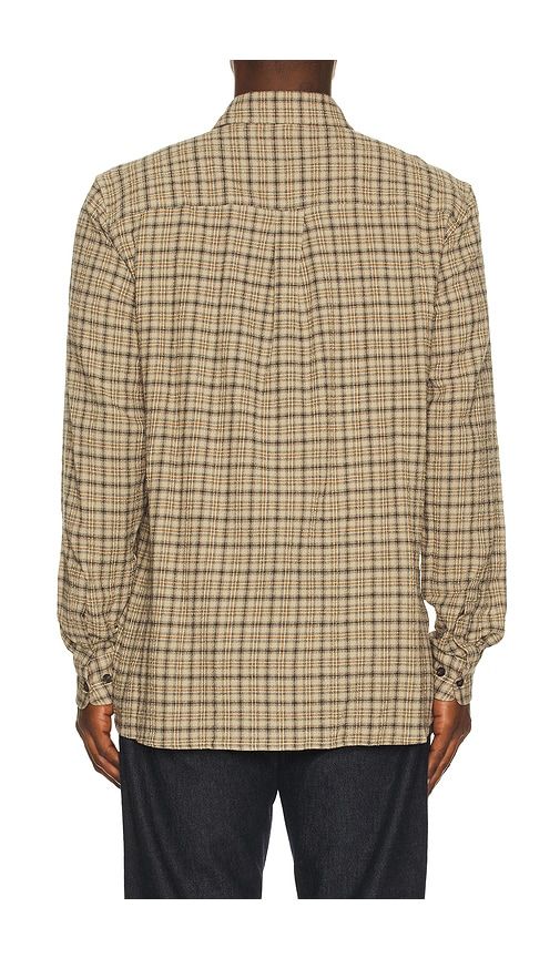 John Check Shirt in Brown. - size L (also in M, XL/1X) - Les Deux - Modalova