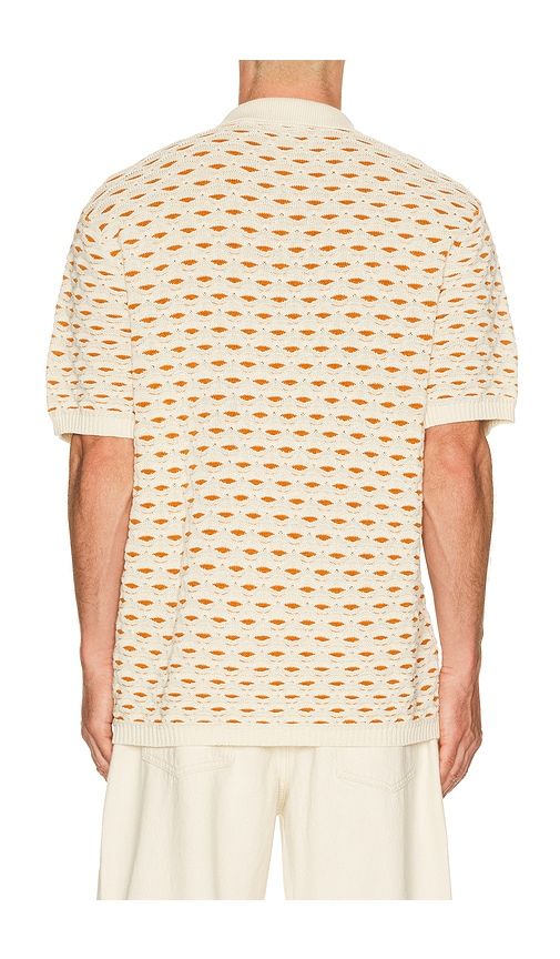 Esmay Shell Knitted Polo in White. - size L (also in M, S) - Les Deux - Modalova