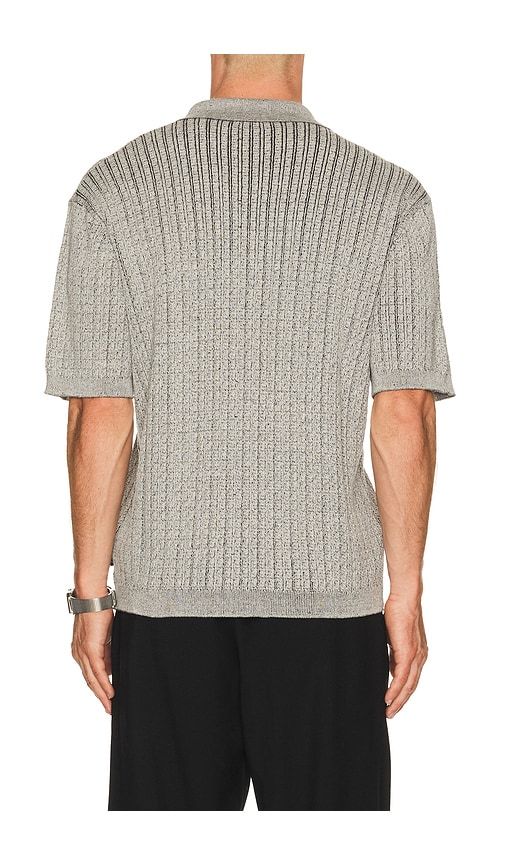 Evan Knitted Shirt in Grey. - size L (also in M, S) - Les Deux - Modalova
