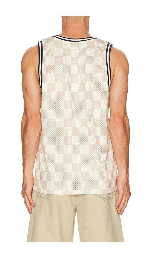 Silas Mesh Tank Top in Cream. - size L (also in M, XL/1X) - Les Deux - Modalova