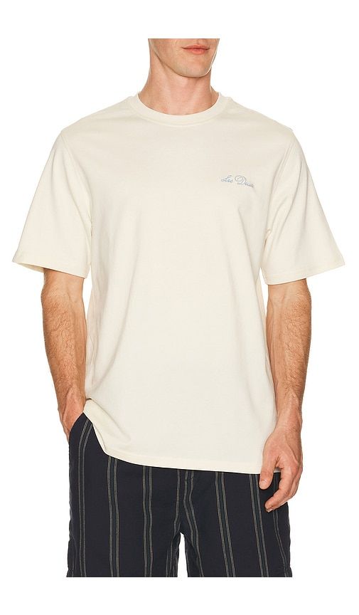 Wild Flower T-Shirt in Cream. - size L (also in S, XL/1X) - Les Deux - Modalova