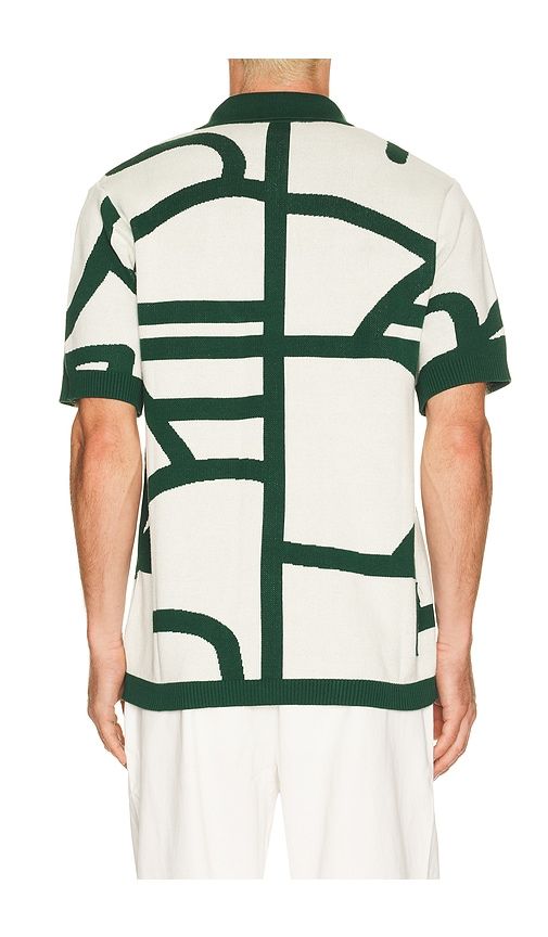 Lay Up Knitted Polo in . - size S (also in XL/1X) - LEND - Modalova