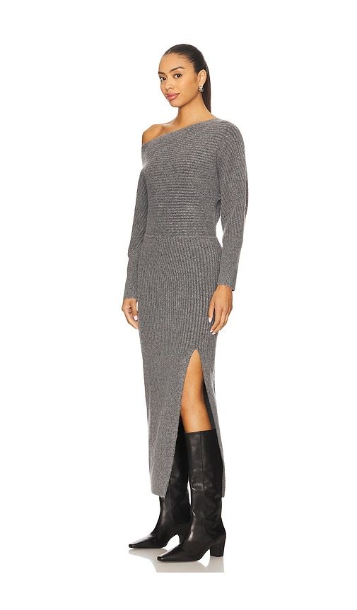 Alta Sweater Dress in Grey. - size L (also in M) - Line & Dot - Modalova