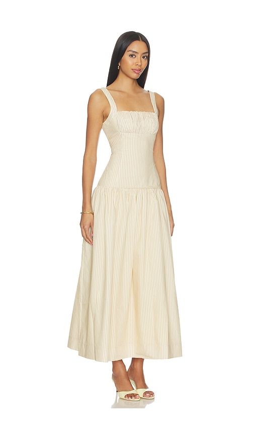 Noemi Maxi Dress in Lemon. - size S (also in XS, M, L) - Line & Dot - Modalova