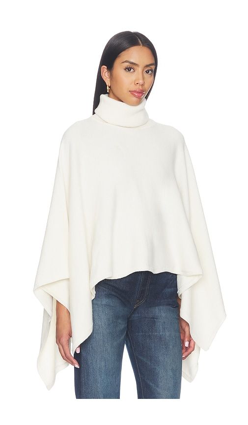 Orly Turtleneck Cape Sweater in . - size L (also in M, S, XS) - Line & Dot - Modalova