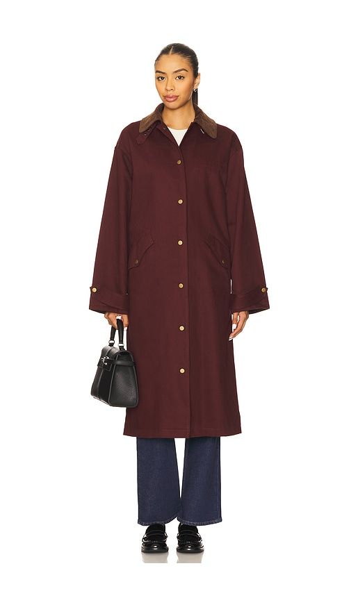 Chelsea Jacket in Burgundy. - size L (also in M) - Line & Dot - Modalova