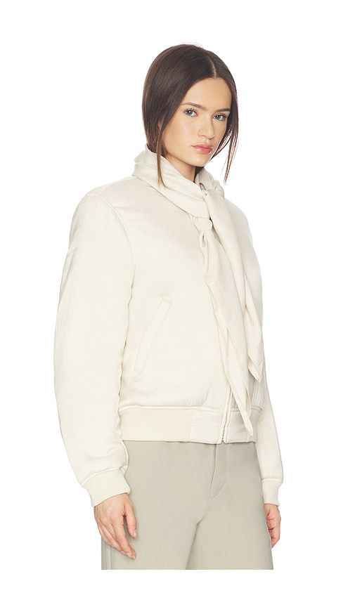 Agnes Scarf Bomber Jacket in . Size M. Also in S, XS - Line & Dot - Modalova