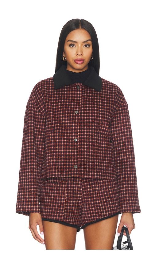 Norma Jacket in Red. - size L (also in M, S, XS) - Line & Dot - Modalova
