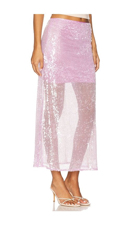 Odessa Skirt in Pink. - size M (also in S, XS) - Line & Dot - Modalova