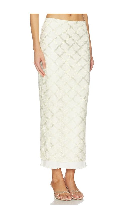 Norelle Midi Skirt in . - size L (also in M, S, XS) - Line & Dot - Modalova