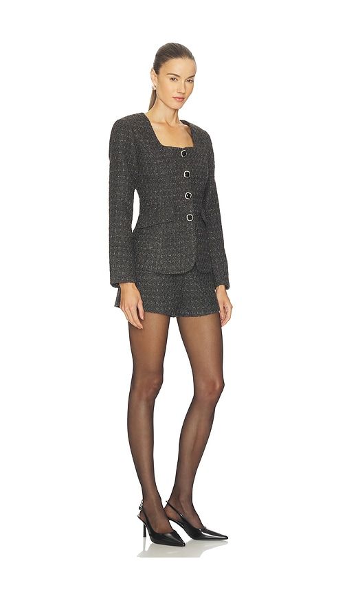 Peria Romper in Charcoal. - size S (also in XS) - Line & Dot - Modalova