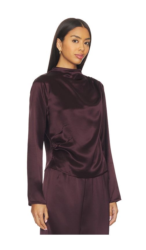 X REVOLVE Petrea Long Sleeve Top in Purple. - size S (also in XS) - Line & Dot - Modalova