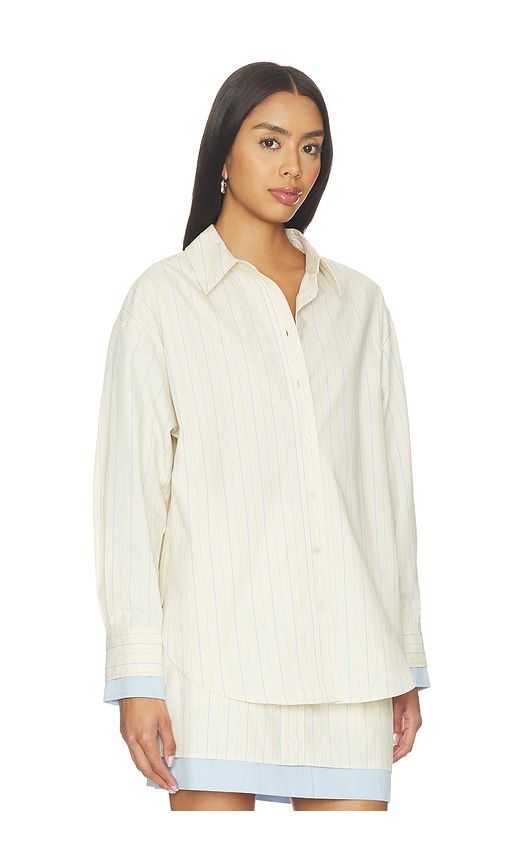 Marmalade Shirts in Ivory. - size L (also in M, S) - Line & Dot - Modalova