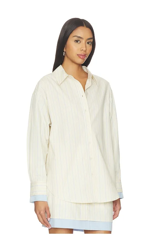 Marmalade Shirts in Ivory. - size L (also in M, S, XS) - Line & Dot - Modalova