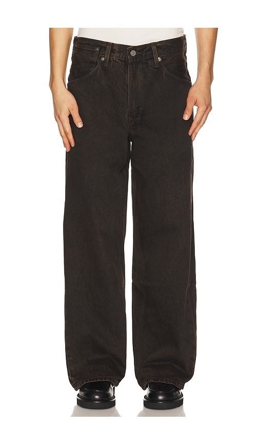 Twisted Baggy Wide Leg Jeans in Black. - size 30 (also in 31, 32, 33, 34, 36) - LEVI'S - Modalova