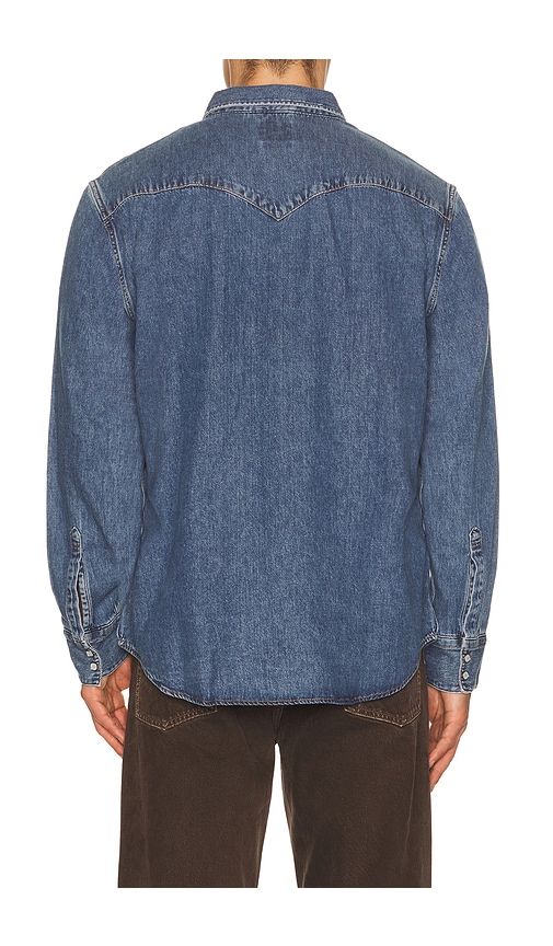 Barstow Western Standard Shirt in Blue. - size L (also in S) - LEVI'S - Modalova