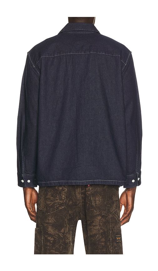 Worker Long Sleeve Shirt in Blue. - size L (also in M, S, XL/1X) - LEVI'S - Modalova