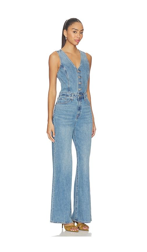 Vest Wide Leg Jumpsuit in Blue. - size 25 (also in 27, 29) - LEVI'S - Modalova
