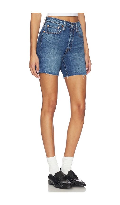 Mid Thigh Short in Navy. - size 24 (also in 25, 26, 27, 28) - LEVI'S - Modalova