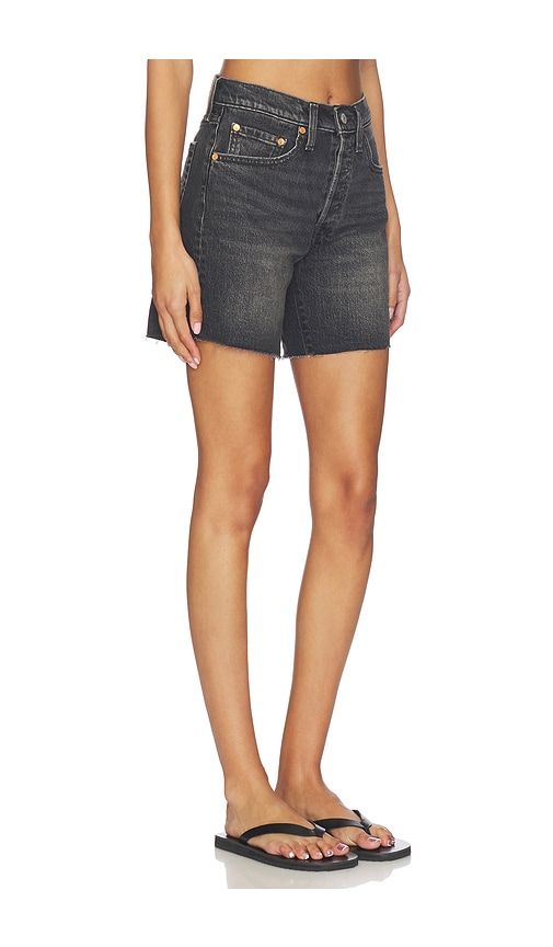 Mid Thigh Short in Black. - size 24 (also in 25, 26, 27, 28, 29, 30) - LEVI'S - Modalova