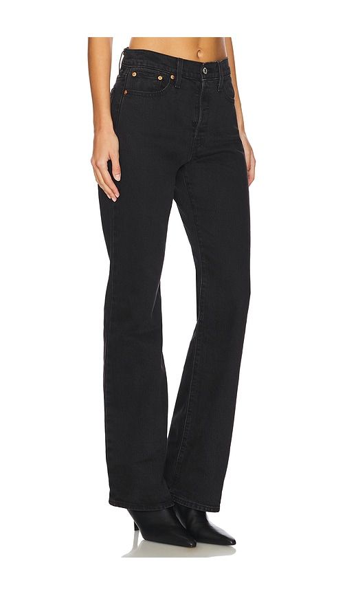 Wedgie Boot Jeans in Black. - size 26 (also in 24, 27, 28, 29, 30, 31, 32) - LEVI'S - Modalova