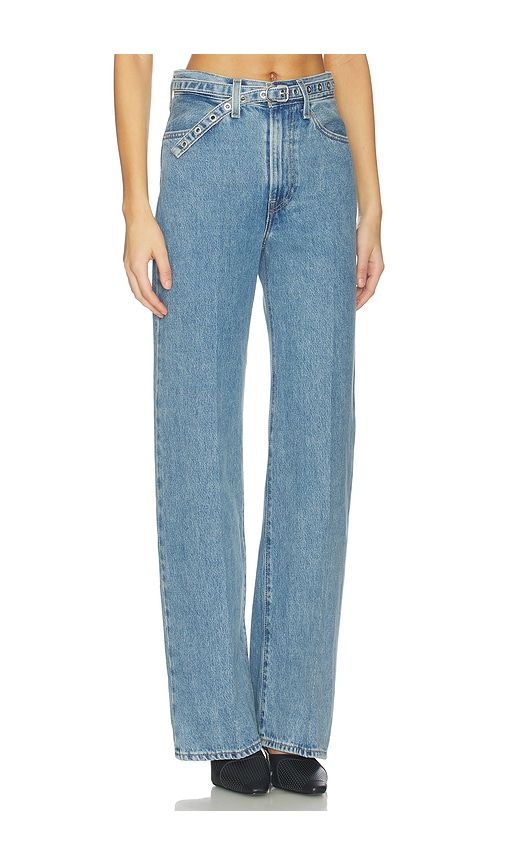 Ribcage Belted Wide Leg in Blue. - size 26 (also in 27, 28, 29) - LEVI'S - Modalova