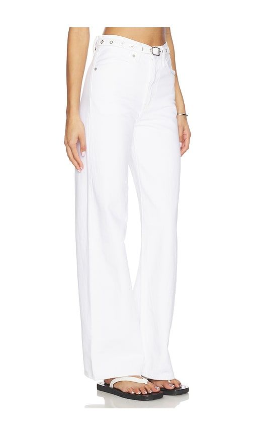 Ribcage Wide Leg Belted in White. - size 25 (also in 27, 28, 29, 30, 32) - LEVI'S - Modalova
