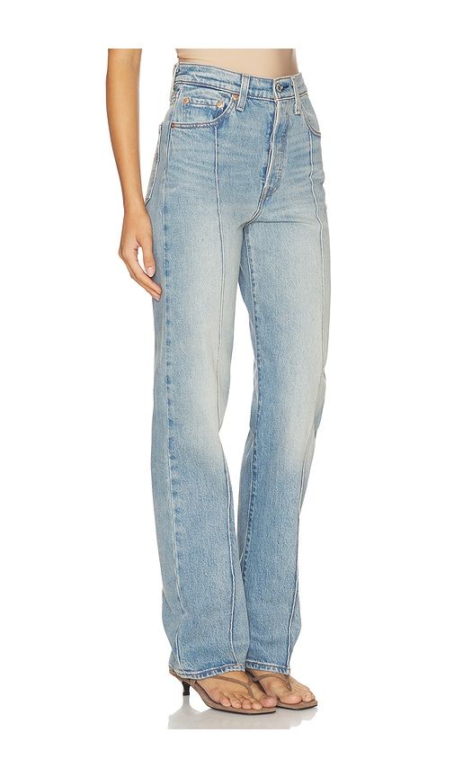 Ribcage Full Length Straight in Blue. - size 26 (also in 27, 28, 29) - LEVI'S - Modalova