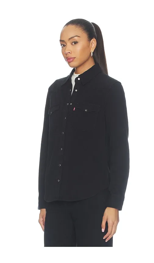 Heritage Western Denim Shirt in Black. - size L (also in M, S, XL, XS) - LEVI'S - Modalova
