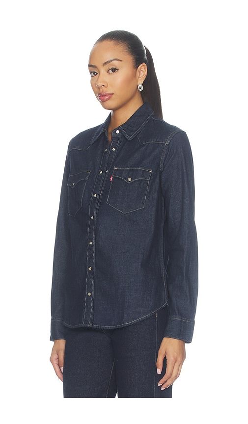 Heritage Western Denim Shirt in Blue. - size L (also in M, S, XS) - LEVI'S - Modalova