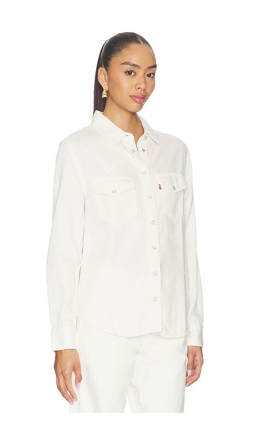 Iconic Western Shirt in White. - size M (also in S) - LEVI'S - Modalova