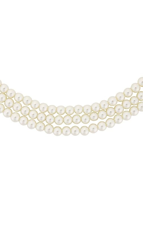 Triple Strand Necklace in Ivory - Lele Sadoughi - Modalova