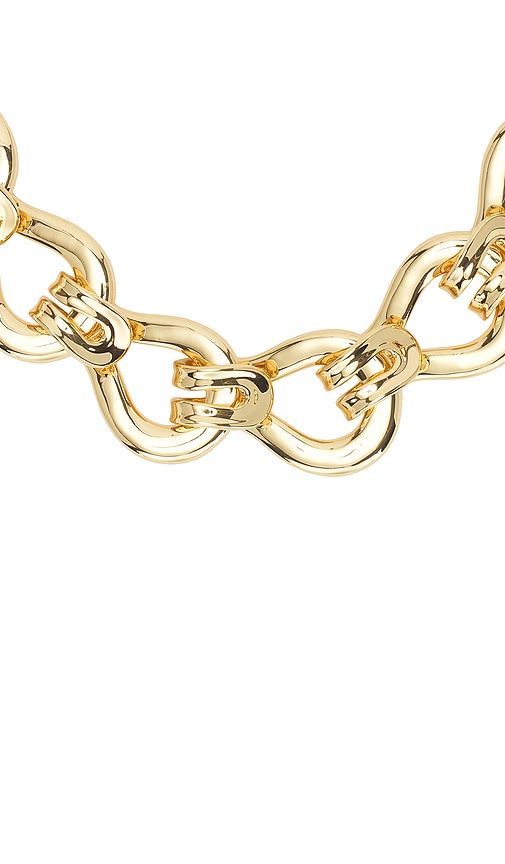 Buckle Collar Necklace in Metallic - Lele Sadoughi - Modalova