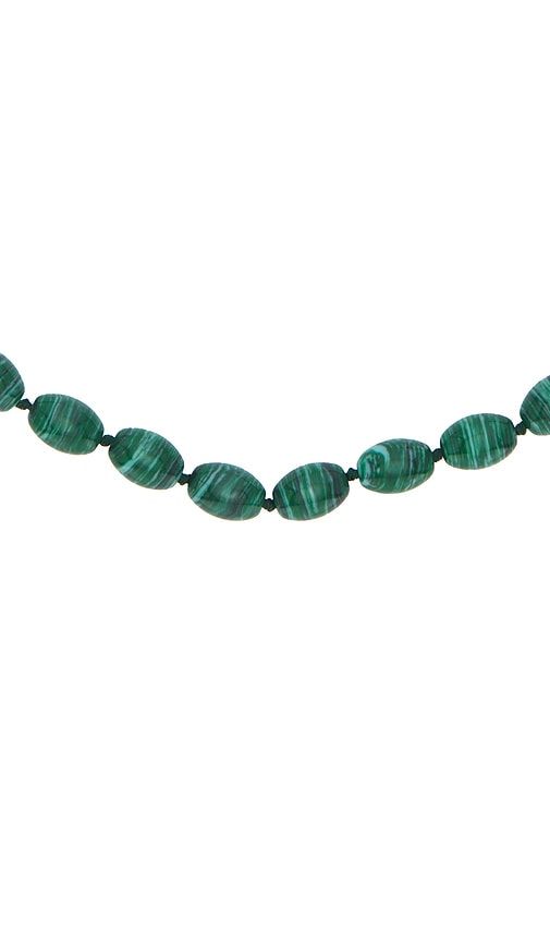 Baroque Collar Necklace in Green - Lele Sadoughi - Modalova