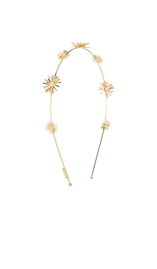 Daisy Headband in Metallic - LELET NY - Modalova
