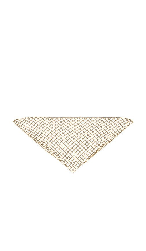 Chain Bandana With Freshwater in Metallic - LELET NY - Modalova