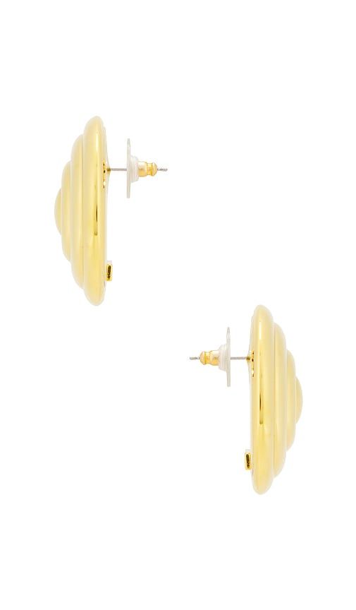 Ziggy Stud Earrings in Metallic - LELET NY - Modalova