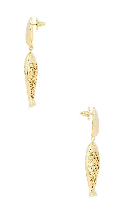Shelby Earrings in Metallic - LELET NY - Modalova