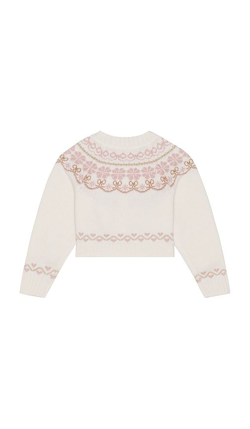 Kids Wrenna Cardigan in Beige. - size 3 (also in 4) - LoveShackFancy - Modalova