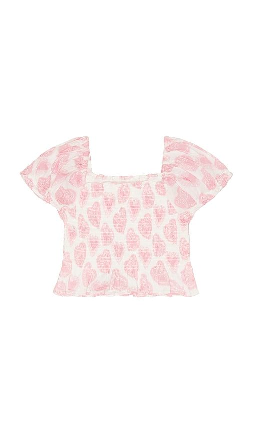 Kids Fabielle Top in Pink. - size 2 (also in 3, 5) - LoveShackFancy - Modalova