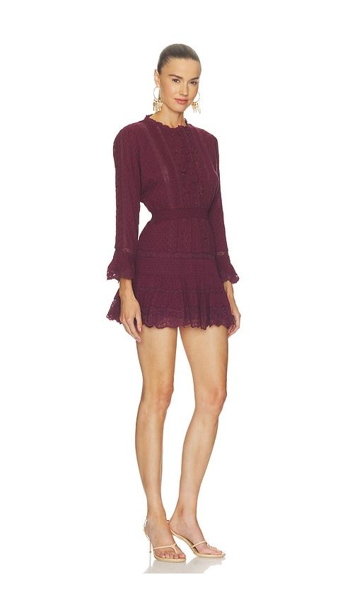 Vesna Dress in Purple. - size M (also in S, XS) - LoveShackFancy - Modalova