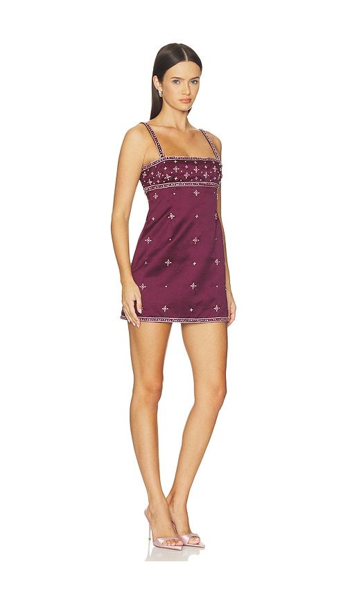 Casslouie Dress in Wine. - size 2 (also in 8, 10) - LoveShackFancy - Modalova