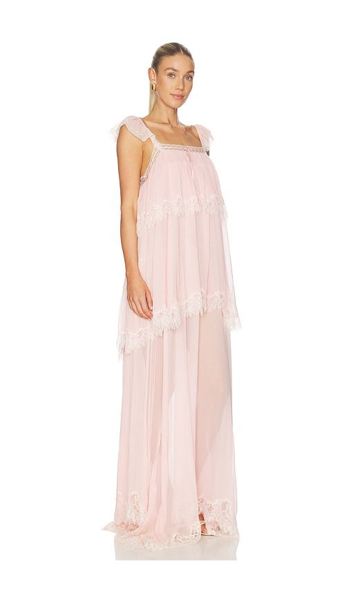 Maralee Dress in Pink. - size L (also in M) - LoveShackFancy - Modalova